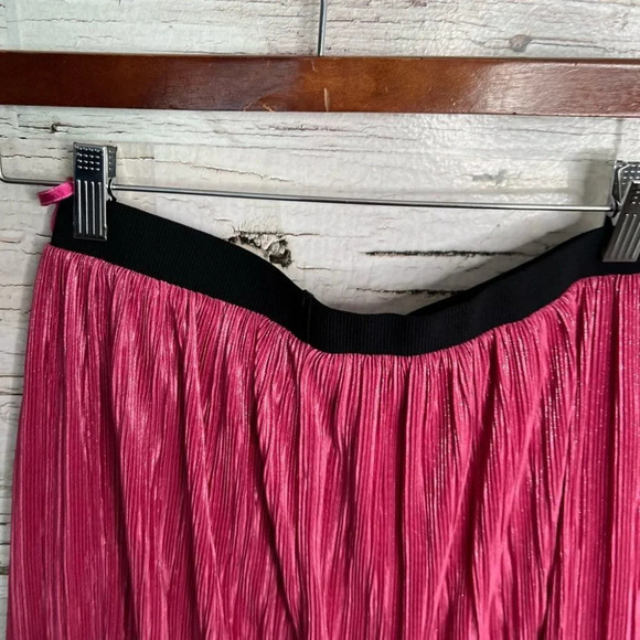 Per una pink  sparkly skirt midi NWT - Picture 6 of 8